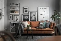 Comfy scandinavian living room design ideas 42