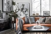Comfy scandinavian living room design ideas 45