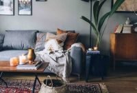 Comfy scandinavian living room design ideas 46