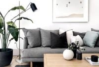 Comfy scandinavian living room design ideas 47