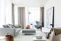 Comfy scandinavian living room design ideas 48