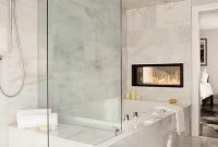 Cozy master bathroom bathtub remodel ideas 03