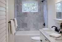 Cozy master bathroom bathtub remodel ideas 15