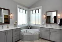 Cozy master bathroom bathtub remodel ideas 18