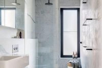 Cozy master bathroom bathtub remodel ideas 22