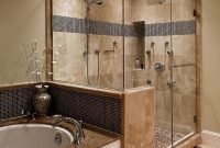 Cozy master bathroom bathtub remodel ideas 28