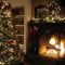 Creative rustic christmas fireplace mantel décor ideas 13