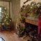 Creative rustic christmas fireplace mantel décor ideas 30