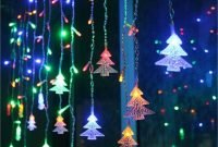 Easy christmas tree decor with lighting ideas 04