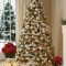 Easy christmas tree decor with lighting ideas 16