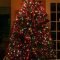 Easy christmas tree decor with lighting ideas 19