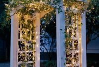 Elegant christmas lights decor for backyard ideas 04