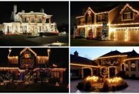 Elegant christmas lights decor for backyard ideas 07