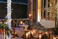 Elegant christmas lights decor for backyard ideas 10