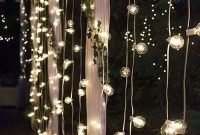 Elegant christmas lights decor for backyard ideas 26