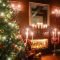 Elegant christmas lights decor for backyard ideas 29