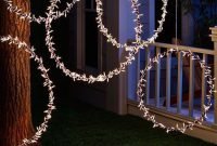 Elegant christmas lights decor for backyard ideas 33