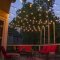 Elegant christmas lights decor for backyard ideas 34
