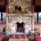 Fabulous rock stone fireplaces ideas for christmas décor 30