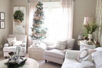 Minimalist christmas tree ideas for living room décor 04
