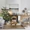Minimalist christmas tree ideas for living room décor 11