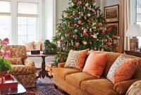 Minimalist christmas tree ideas for living room décor 14