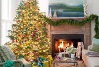 Minimalist christmas tree ideas for living room décor 32