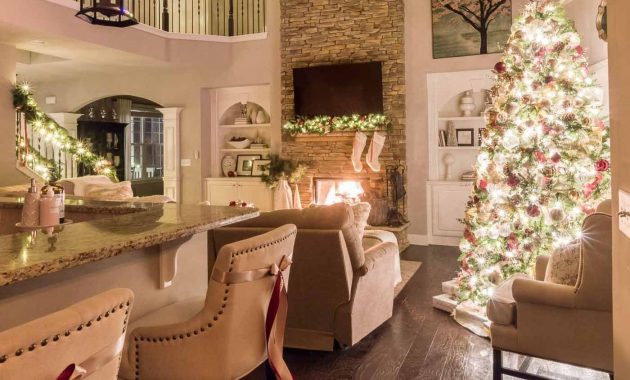 Minimalist christmas tree ideas for living room décor 40