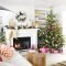 Minimalist christmas tree ideas for living room décor 42