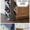 Minimalist kitchen area firm and diy storage ideas 10