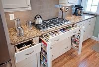 Minimalist kitchen area firm and diy storage ideas 13