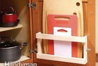 Minimalist kitchen area firm and diy storage ideas 33