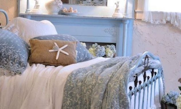 Modern romantic coastal bedroom decoration ideas 35