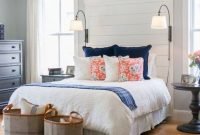 Modern romantic coastal bedroom decoration ideas 38