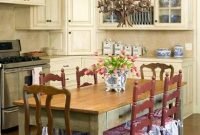 Newest french country kitchen decoration ideas 08