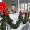 Popular apartment balcony for christmas décor ideas 38