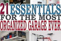 Relaxing diy garage storage organization ideas 09