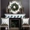 Stunning fireplace mantel decor for christmas ideas 20