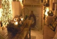 Stunning fireplace mantel decor for christmas ideas 32