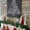 Stunning fireplace mantel decor for christmas ideas 45