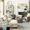 Stylish french country living room design ideas 42