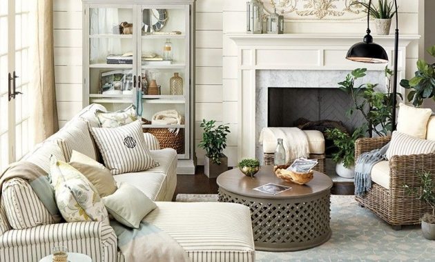 Stylish french country living room design ideas 42