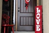 Amazing front porch design ideas for valentines day43