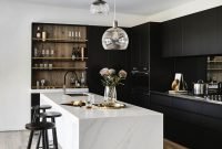 Attractive mid century kitchen designs ideas16
