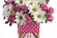 Awesome flower decoration ideas for valentines day 39