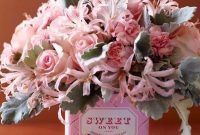 Awesome flower decoration ideas for valentines day 40
