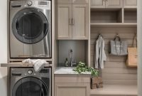 Best small laundry room design ideas42