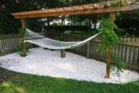 Creative backyard hammock design ideas28