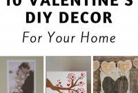 Elegant diy home décor ideas for valentines day07