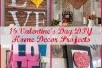 Elegant diy home décor ideas for valentines day13